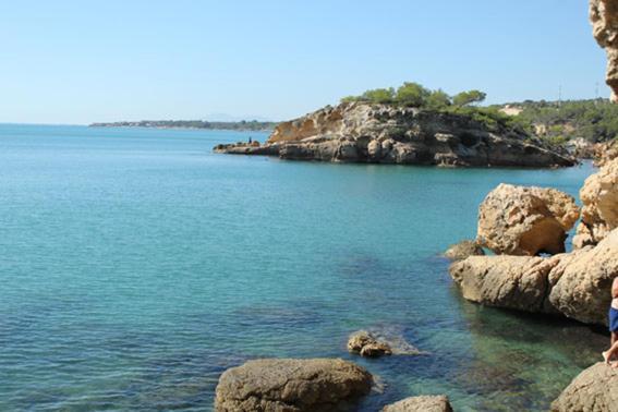 דירות ל'אמטיה דה מר Casita De Pescadores Con Vista Al Puerto מראה חיצוני תמונה